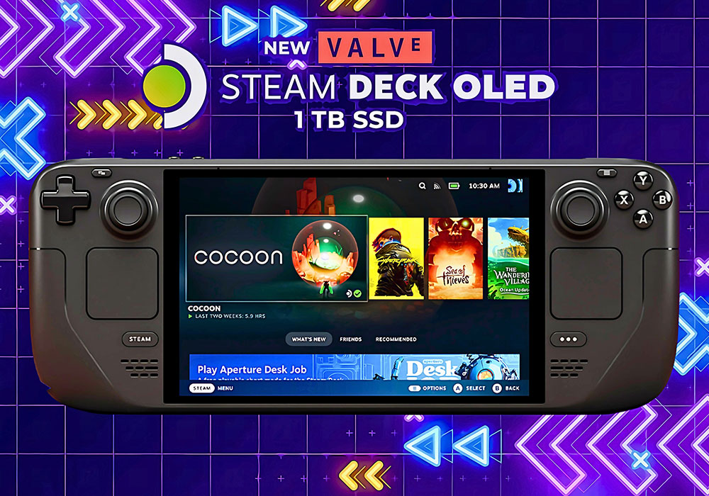 Win this Steam Deck OLED 1TB + £500 cash! #2